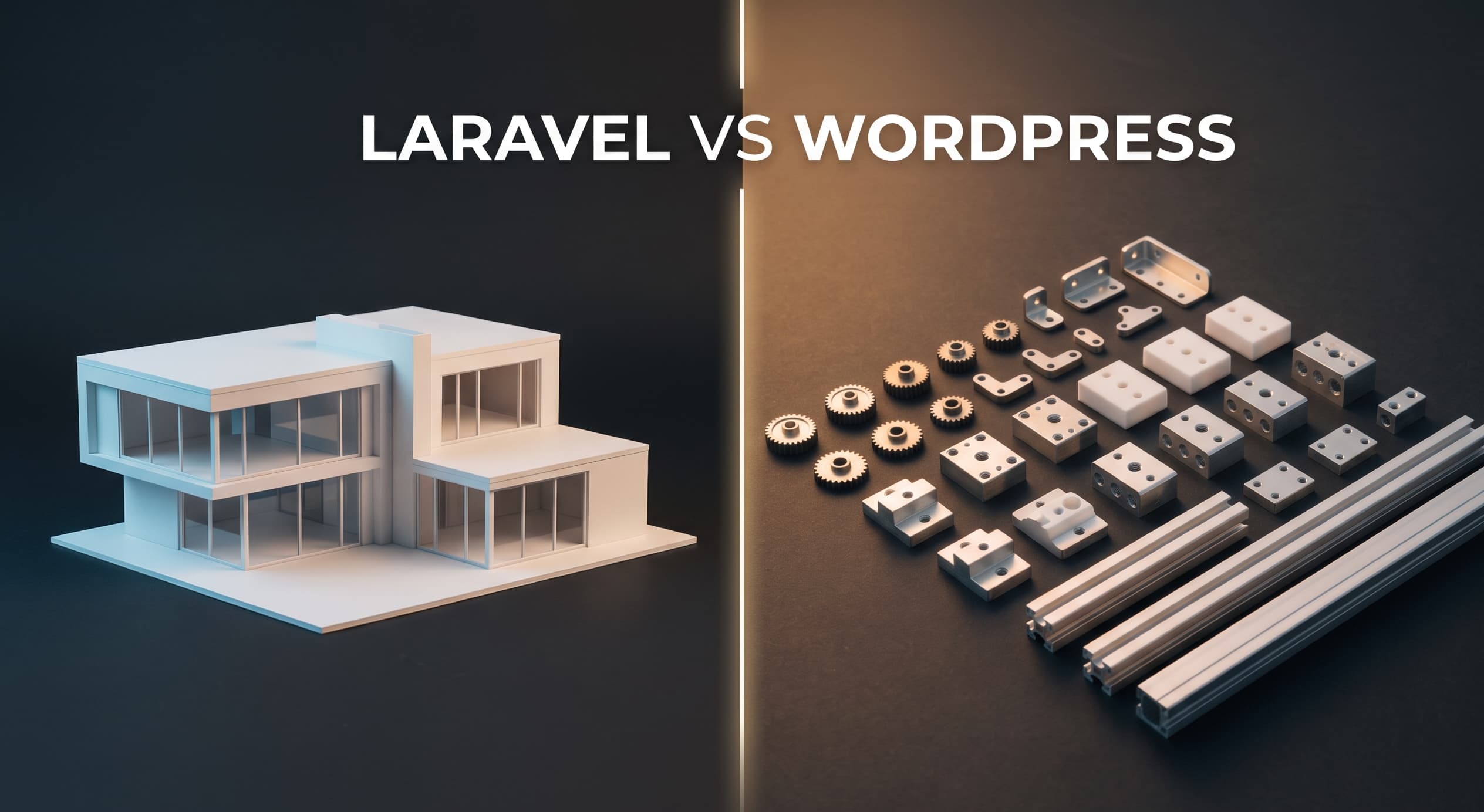 Laravel vs WordPress decision compariso