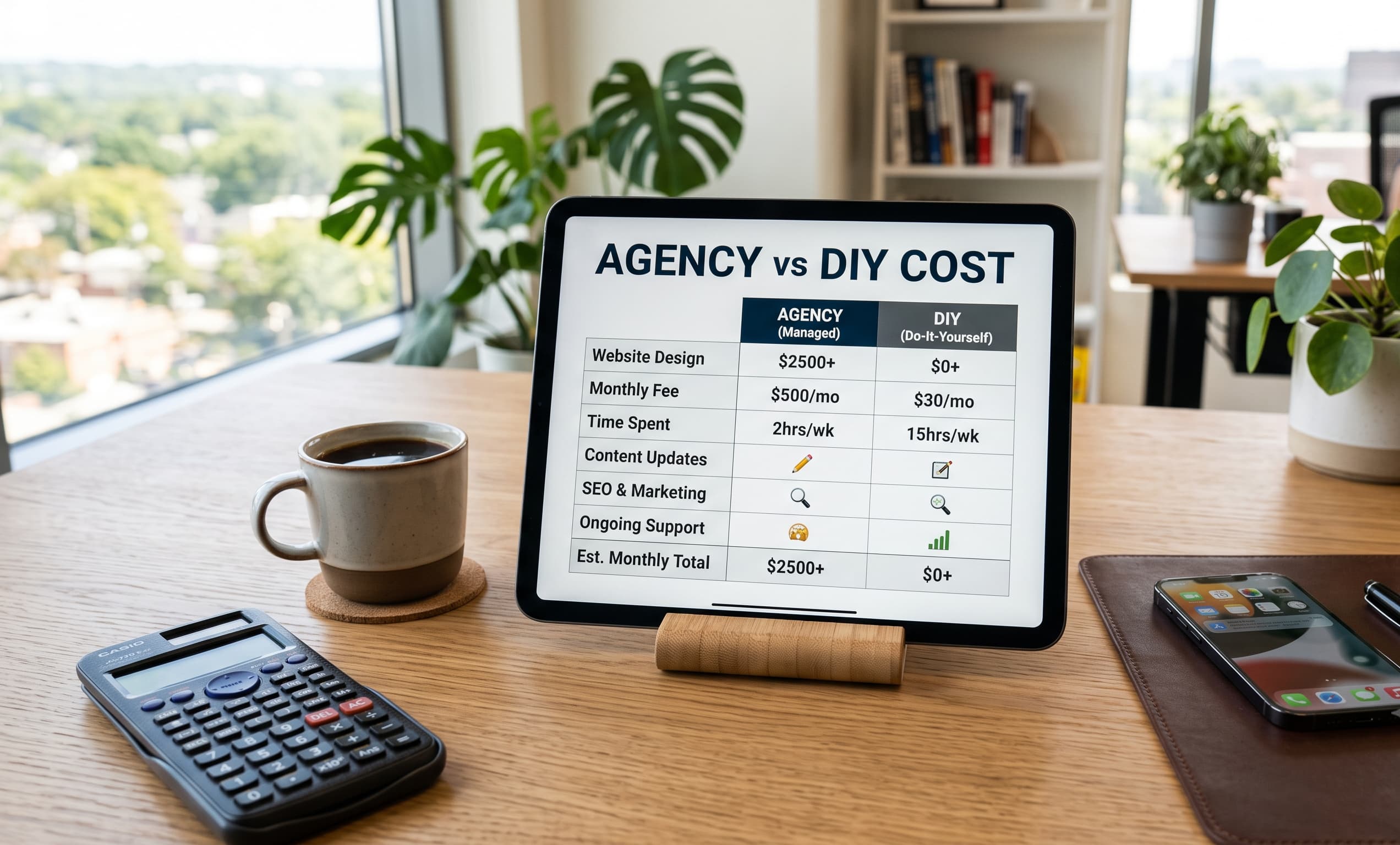 how much does a website cost for a small business