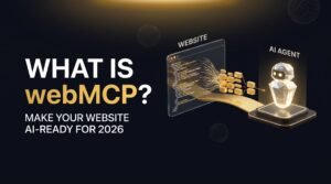 what is webMCP connecting a website to an AI agent