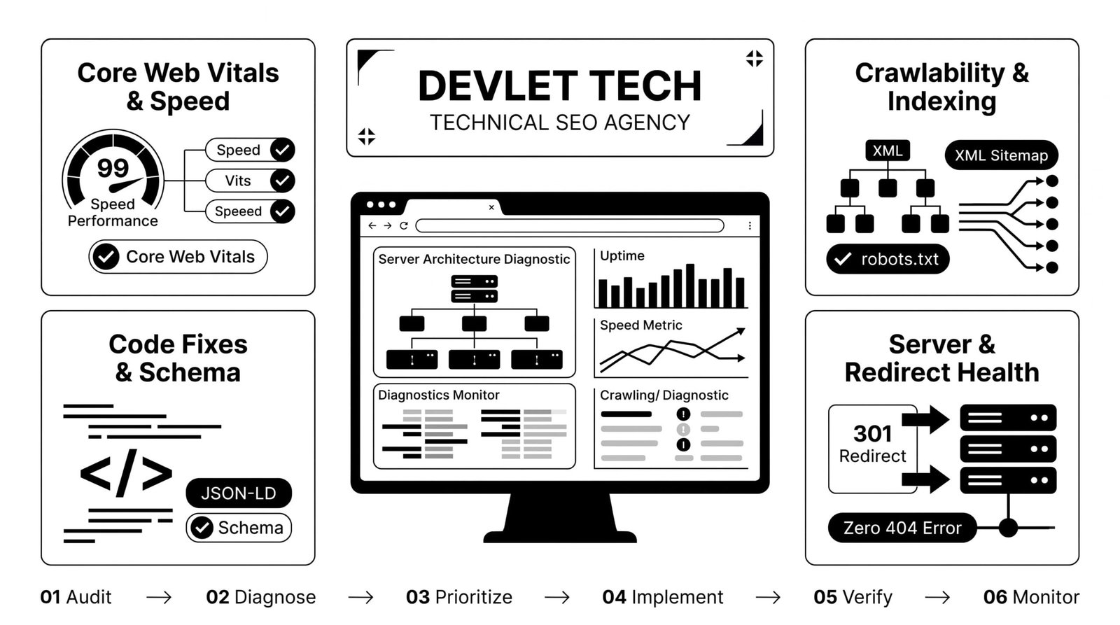 Technical Seo agency by devlet tech