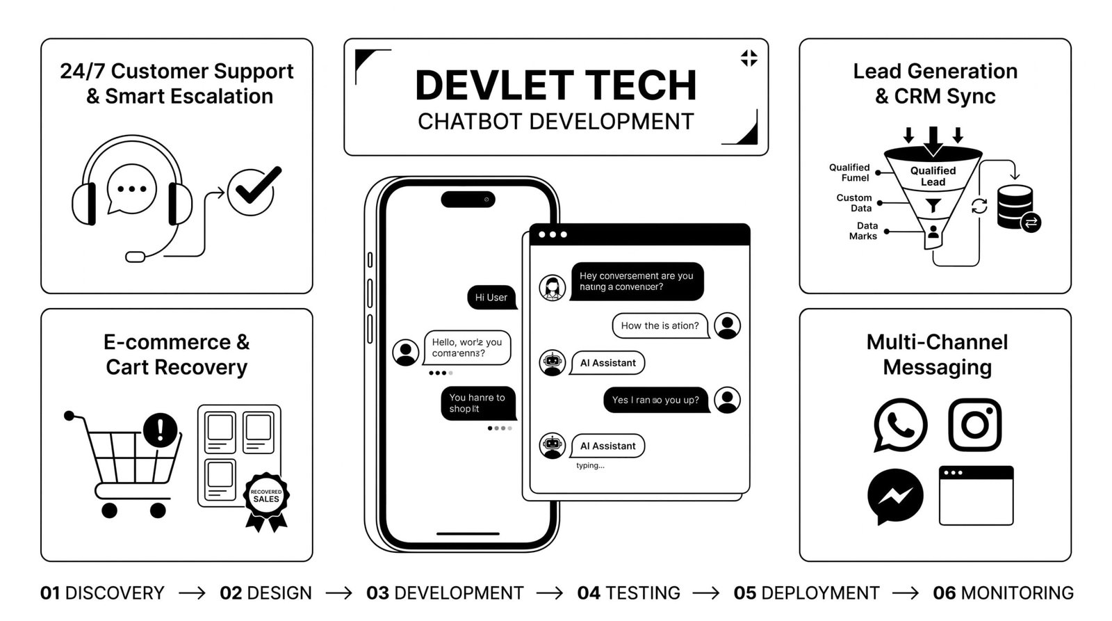 chatbot Development by devlet tech