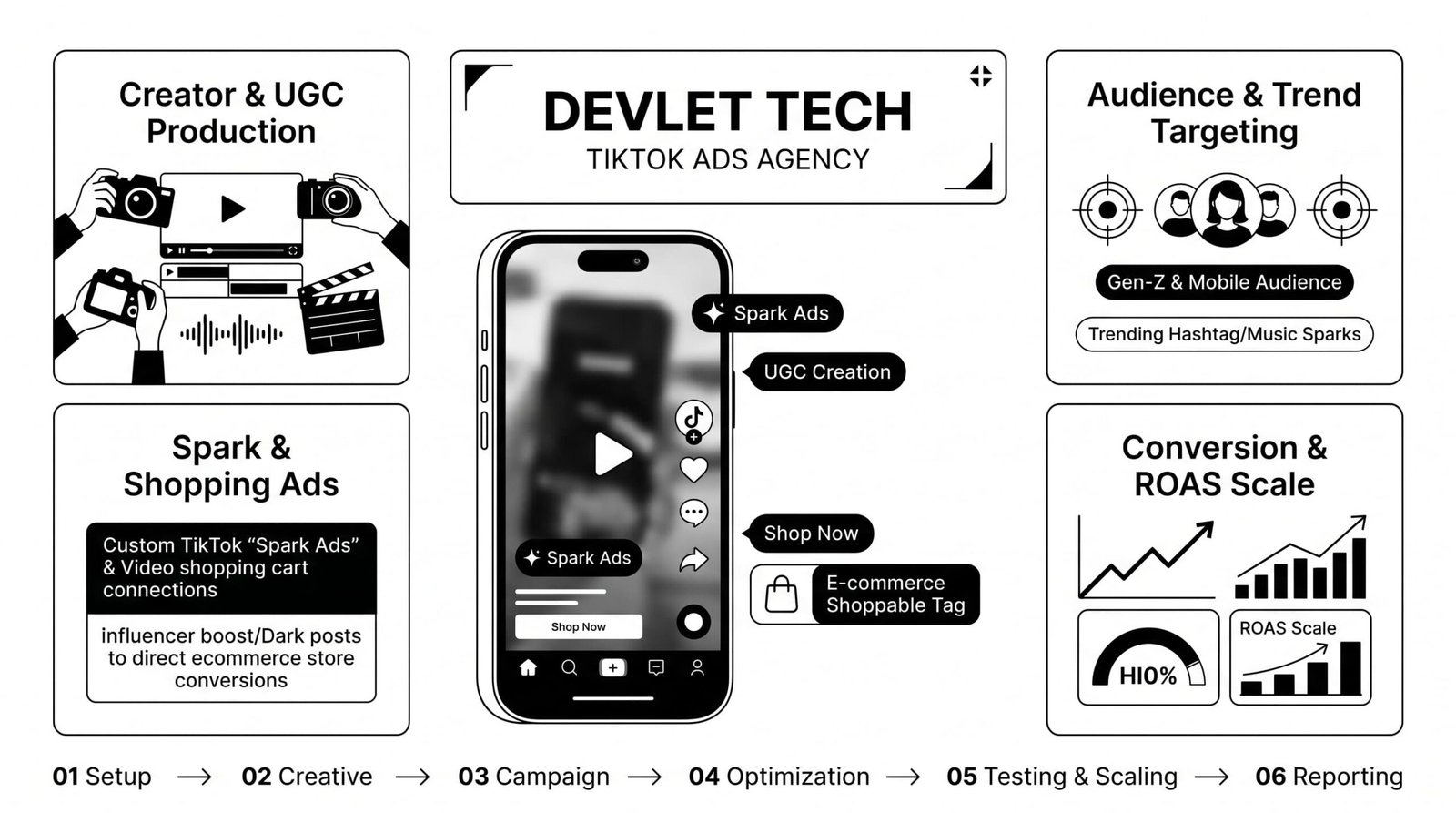 tiktok ads agency by devlet tech